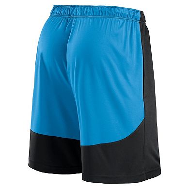 Men's Fanatics Black/Blue Carolina Panthers Go Hard Shorts