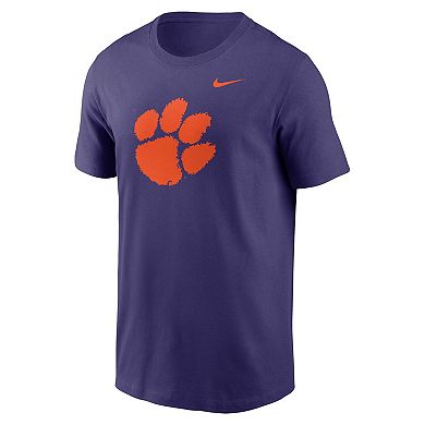 Men's Nike Purple Clemson Tigers Primetime Evergreen Logo T-Shirt