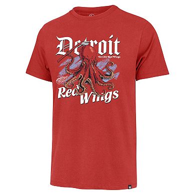 Men's '47 Red Detroit Red Wings Regional Localized Franklin T-Shirt