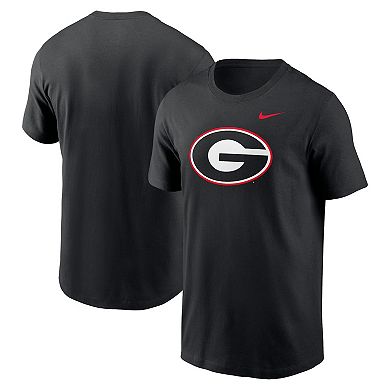 Men's Nike Black Georgia Bulldogs Primetime Evergreen Logo T-Shirt