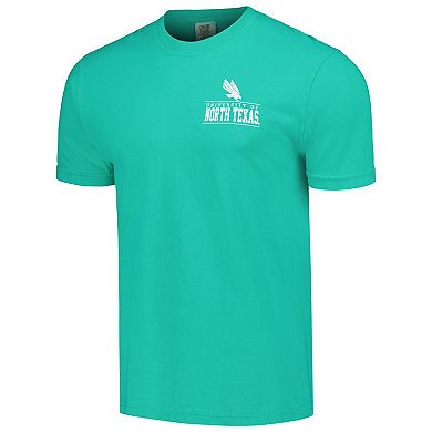 Men's Kelly Green North Texas Mean Green Logo Campus Icon T-Shirt