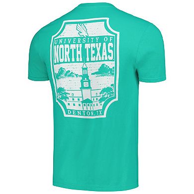 Men's Kelly Green North Texas Mean Green Logo Campus Icon T-Shirt