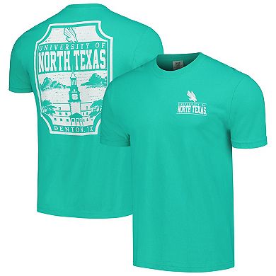 Men's Kelly Green North Texas Mean Green Logo Campus Icon T-Shirt