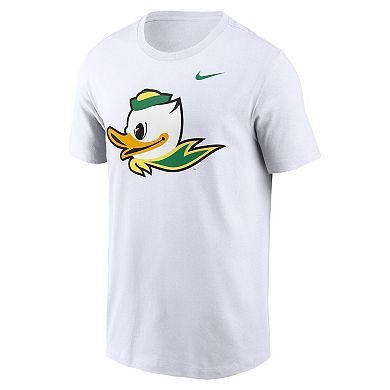 Men's Nike White Oregon Ducks Primetime Evergreen Alternate Logo T-Shirt