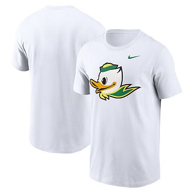 Men's Nike White Oregon Ducks Primetime Evergreen Alternate Logo T-Shirt