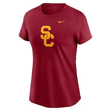 Women's Nike Cardinal USC Trojans Primetime Evergreen Logo T-Shirt