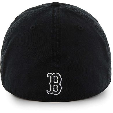 Men's '47 Black Boston Red Sox Crosstown Classic Franchise Fitted Hat