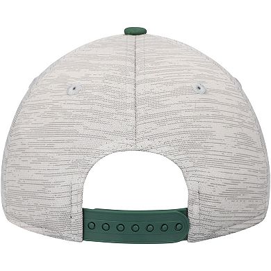 Youth New Era Gray/Green Portland Timbers Active 9FORTY Adjustable Hat