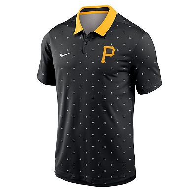 Men's Nike Black Pittsburgh Pirates Legacy Icon Vapor Performance Polo