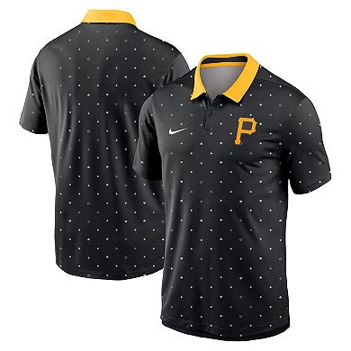 Men's Nike Black Pittsburgh Pirates Legacy Icon Vapor Performance Polo