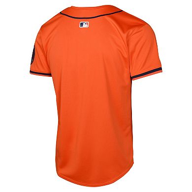 Youth Nike Orange Houston Astros Alternate Limited Jersey