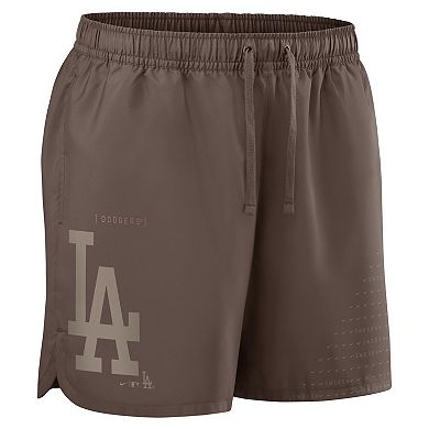 Men's Nike Light Brown Los Angeles Dodgers Statement Shorts