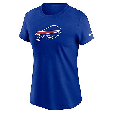 Women's Nike Royal Buffalo Bills Primary Logo T-Shirt