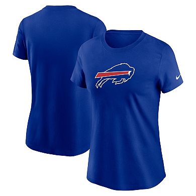 Women's Nike Royal Buffalo Bills Primary Logo T-Shirt