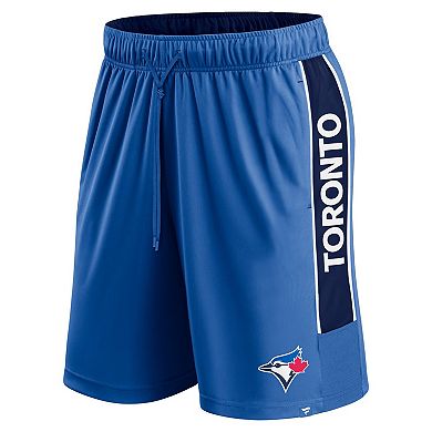 Men's Fanatics Royal Toronto Blue Jays Win The Match Defender Shorts