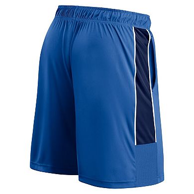 Men's Fanatics Royal Toronto Blue Jays Win The Match Defender Shorts