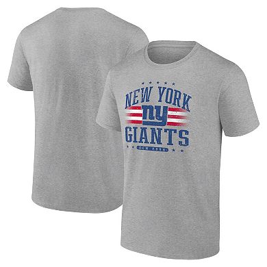 Men's Fanatics  Gray New York Giants Americana T-Shirt