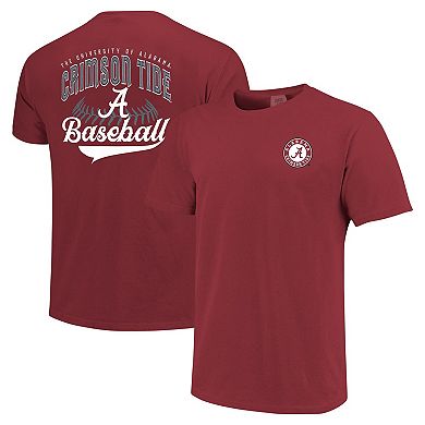 Men's Crimson Alabama Crimson Tide Baseball Comfort Colors T-Shirt