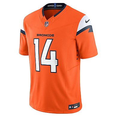 Men's Nike Courtland Sutton Orange Denver Broncos Vapor F.U.S.E. Limited Jersey