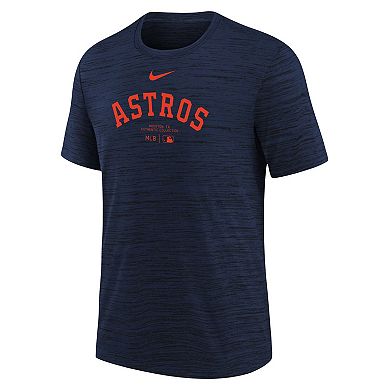 Youth Nike Navy Houston Astros Authentic Collection Practice Performance T-Shirt