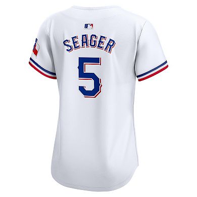 Women's Nike Corey Seager White Texas Rangers Home Limited Player Jersey