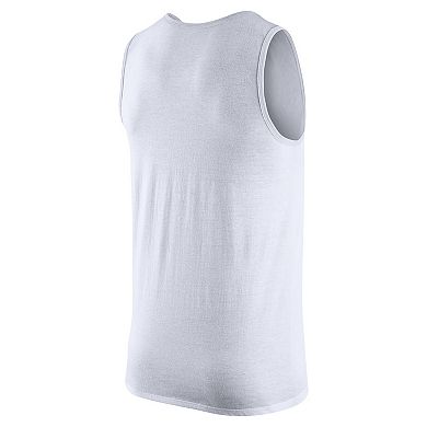 Men's Nike White Georgia Bulldogs Tank Top