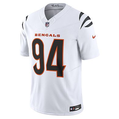 Men's Nike Sam Hubbard White Cincinnati Bengals Vapor F.U.S.E. Limited Jersey