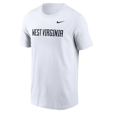 Men's Nike White West Virginia Mountaineers Primetime Evergreen Wordmark T-Shirt