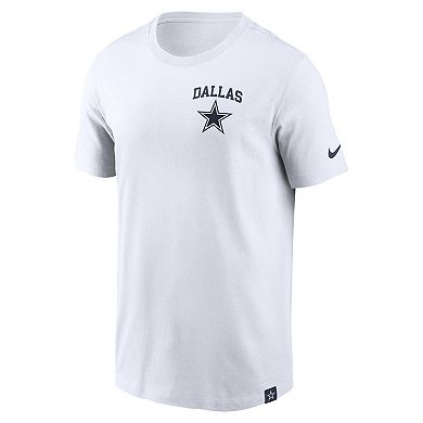 Men's Nike Cream Dallas Cowboys Blitz Essential T-Shirt