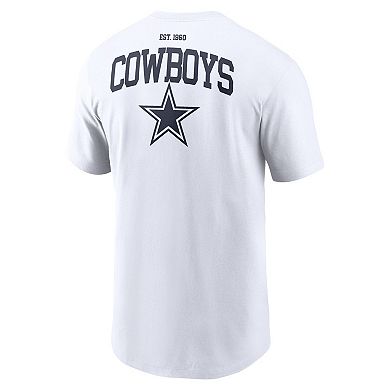 Men's Nike Cream Dallas Cowboys Blitz Essential T-Shirt