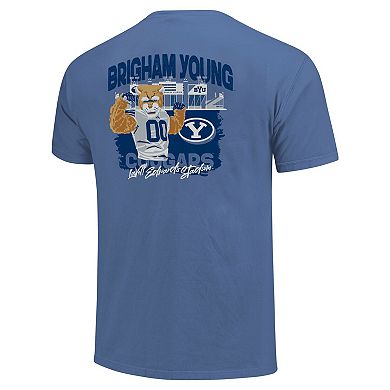 Men's Royal BYU Cougars Hyperlocal Comfort Colors T-Shirt