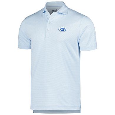 Men's johnnie-O Light Blue Cincinnati Reds Father's Day Lyndon Polo