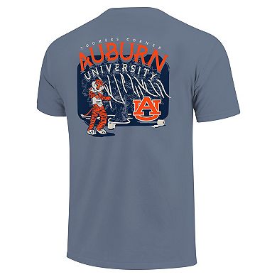 Youth Blue Auburn Tigers Hyperlocal Comfort Colors T-Shirt