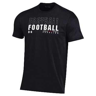 Men's Under Armour Black South Carolina Gamecocks 2024 Sideline Football Performance T-Shirt