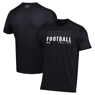 Men's Under Armour Black South Carolina Gamecocks 2024 Sideline Football Performance T-Shirt