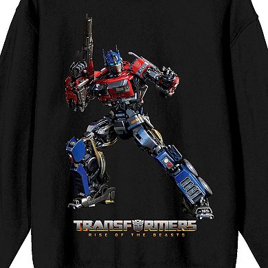 Men's Transformers Rise Of Beasts Optimus Prime Sweatshirt