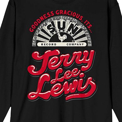 Men's Sun Records Goodness Gracious It's Jerry Lee Lewis Long Sleeve Tee