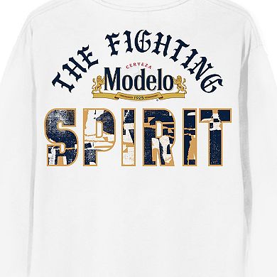 Men's Modelo Espiritu Luchador The Fighting Spirit Graphic Sweatshirt