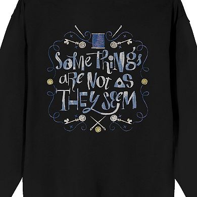 Men's Coraline Some Things Are Not As They Seem Graphic Sweatshirt