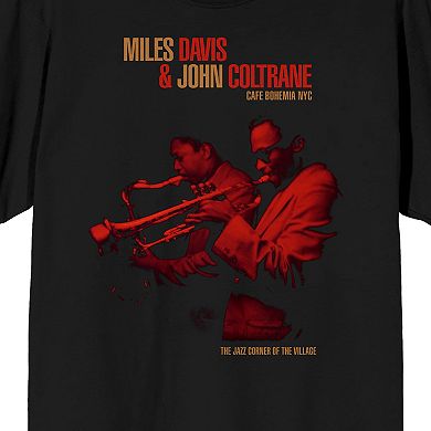 Men's Miles Davis & John Coltrane Cafe Bohemia Graphic Tee