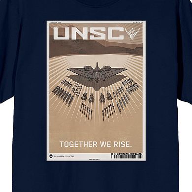 Men's Halo UNSC Together We Rise Graphic Tee