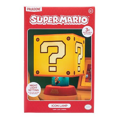 Paladone Nintendo Super Mario Icon Table Lamp