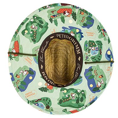 Peanuts Snoopy Beagle Scout Wide Brim Sun Hat