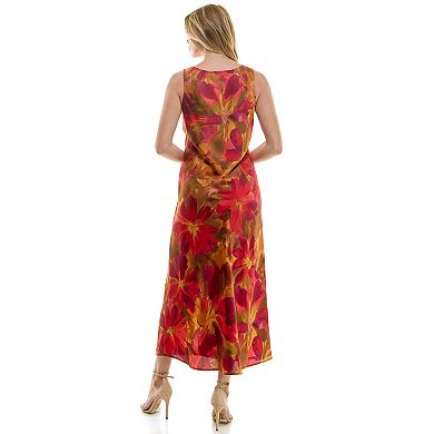 Women's Luxology Sleeveless Satin Slip Dress