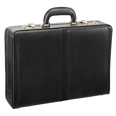 McKlein Reagan Leather 18-inch Leather Attache Briefcase