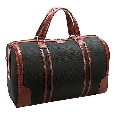 McKlein Kinzie 20-inch Two-Tone Carry-All Duffel Bag