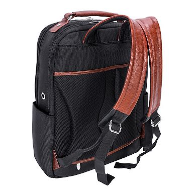 McKlein Logan 17-Inch Dual-Compartment Travel Backpack