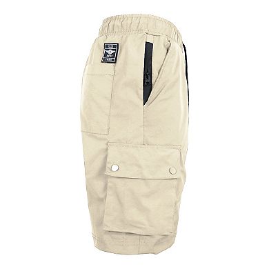 Men's JumpStart 9.5" Moisture-Wicking Quick-Dry Performance Cargo Shorts