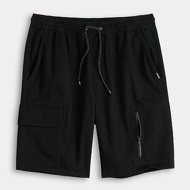Men's Tony Hawk Stretch Twill Vertical Zip Cargo Shorts