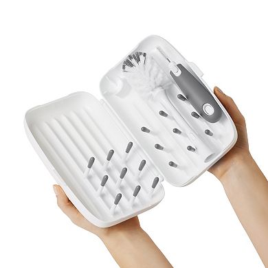 OXO Tot On-the-Go Drying Rack & Bottle Brush